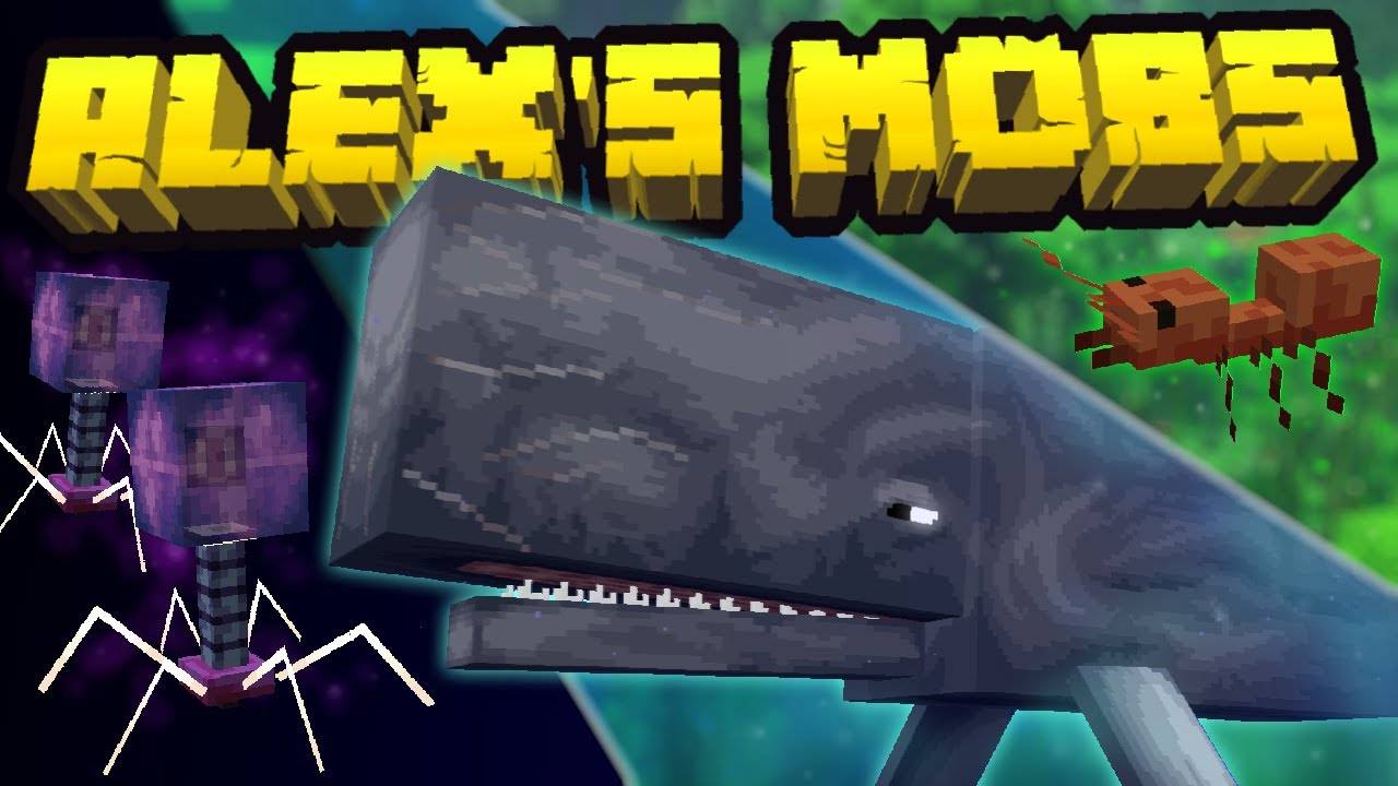 ALEX'S MOBS 1.9 НОВЫЕ КИТЫ, СМЕРТЕЛЬНЫЙ ВИРУС И МУРАВЬИ!