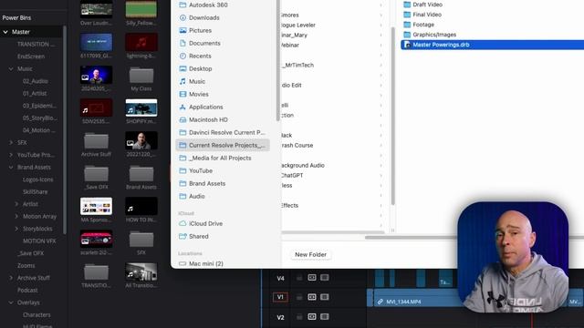 How to Save or Backup POWER BINS in DaVinci Resolve 19   Quick Tip Tuesday!
