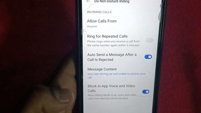 HOW TO SEND AUTO MESSAGE WHILE IN RIDING MODE BY REJECTING CALL IN ANDROID DEVICE II