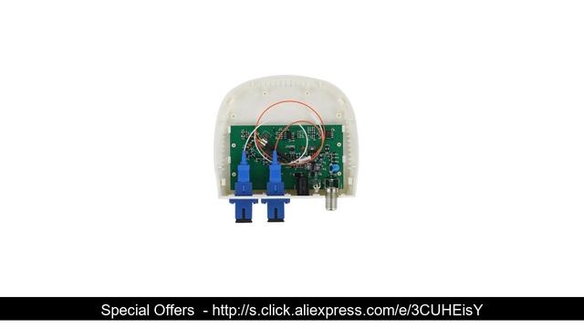 ❄️ Fiber Optical FTTH optical receiver SC/APC-SC/APC with WDM and AGC Mini Node Indoor Optical Rece