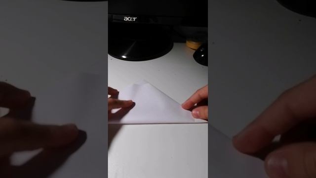 Коготь из бумаги за 3 минуты (оригами)