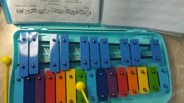 Играю на металлофоне(глокэншпиле) простую мелодию "Два весёлых гуся"
#металлофон #ксилофон #музыка