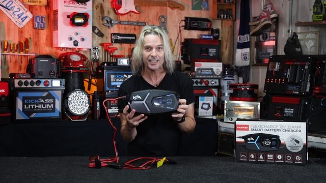 Introducing the KickAss Flexicharge 32A Smart 12V Battery Charger