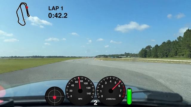 1:24.3 5-25-24 Best lap from short day. Time trials @RaceTheFIRM BMW Z3 2.8L