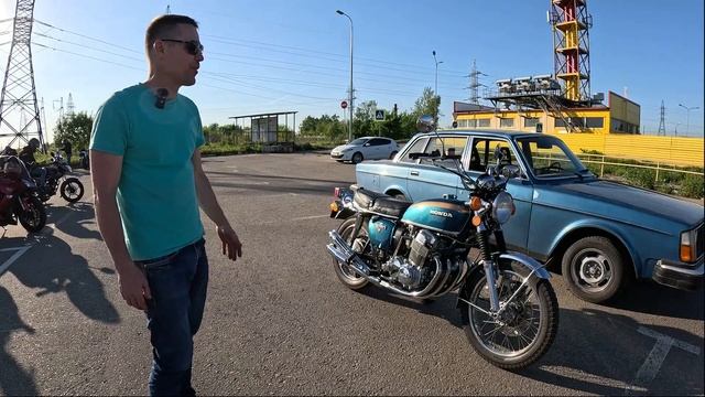 CB750 К4 1974 Новая жизнь. Востановление. Отзыв.