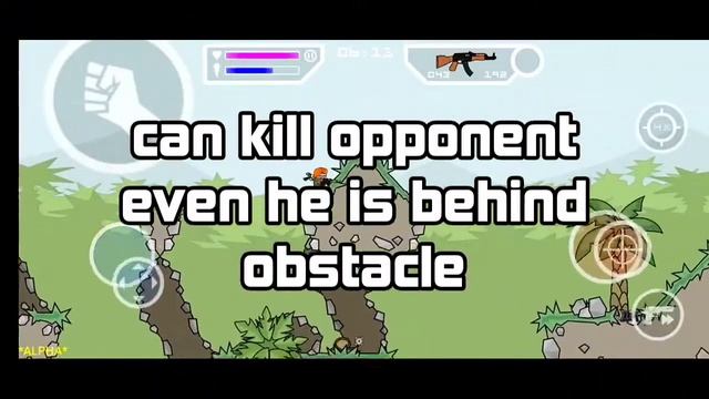 Mini Militia Classic DA2| TIPs and TRICKS with realtime fight = Very helpful that I use to win matc