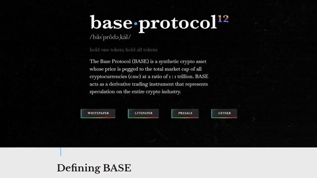 💸НОВАЯ ПЛАТФОРМА С ДИКОЙ ПЕРСПЕКТИВОЙ Роста BASEPROTOCOL