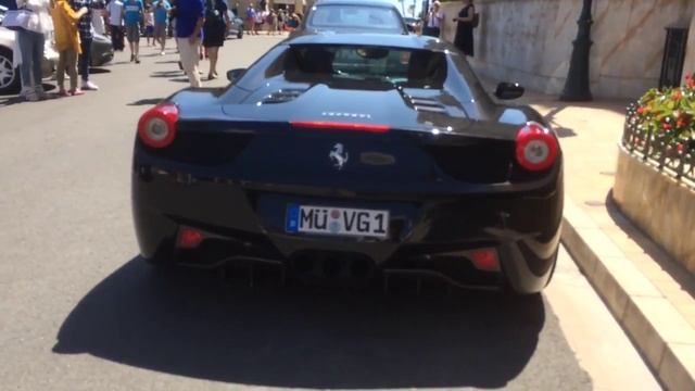 Monaco supercars/hypercars! Porsche 918 Spyder, Ferrari 458 Spider        #Benzinesnuiven