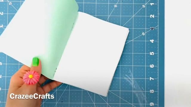 DIY Mini Notebook with dry erase board | Paper Craft ideas for kids| Back to School hacks | How to