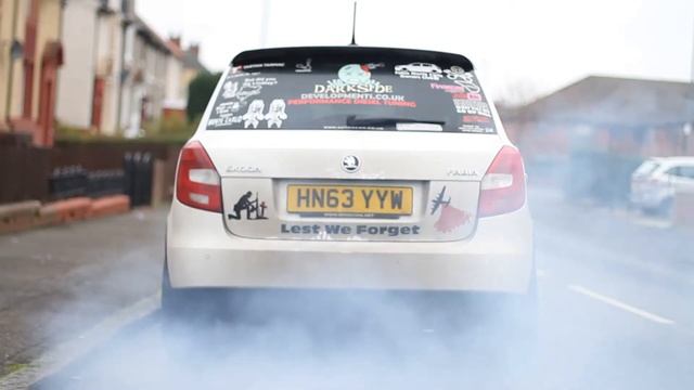 Skoda Fabia Monte Carlo CR140 2 litre tdi GTB2260VK cold start