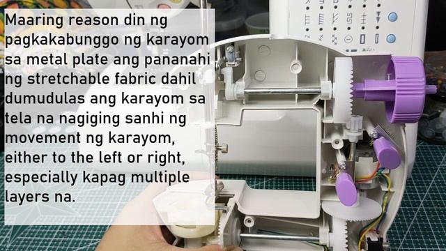 Mini Sewing Machine Needle Hitting Metal Plate | Anong mga dahilan, paano ayusin.