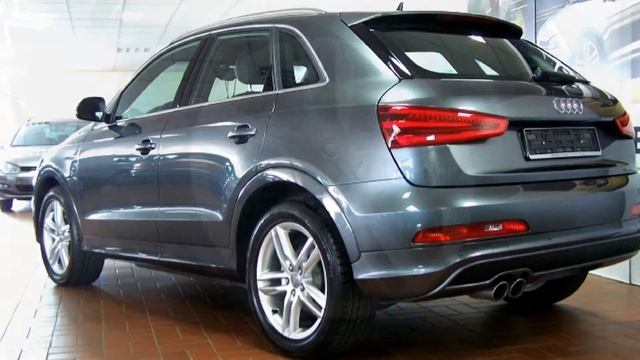 Audi Q 3 2.0 TDI Quattro S-Line DR110767 Daytonagrau Perleffekt "AUTOHAUS CZYCHY"