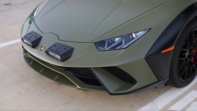 Lamborghini Huracan Sterrato | Verde Turbine | Full Wrap | Stealth PPF | Veloce Autoworks | 4K