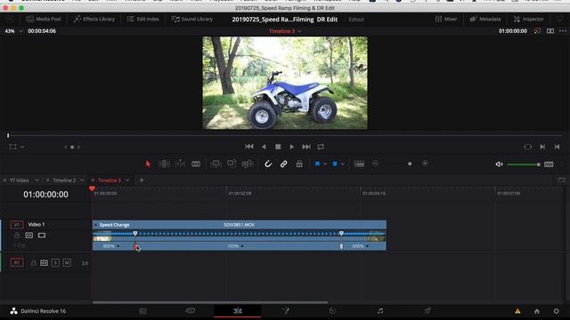 Speed Ramp Clips in Davinci Resolve   How to Film & Edit Tutorial