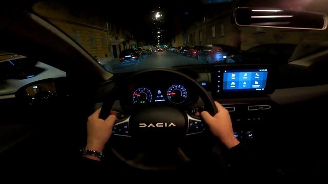 DACIA Jogger EXTREME 2023 - NIGHT POV test drive (PURE DRIVING) TCe 110 HP