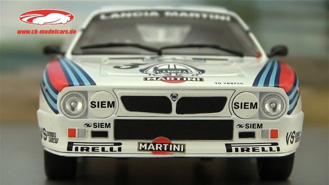 ck-modelcars-video: Lancia 037 Rally #3 Sieger Rallye Akropolis 1983 Röhrl, Geistdörfer Ixo