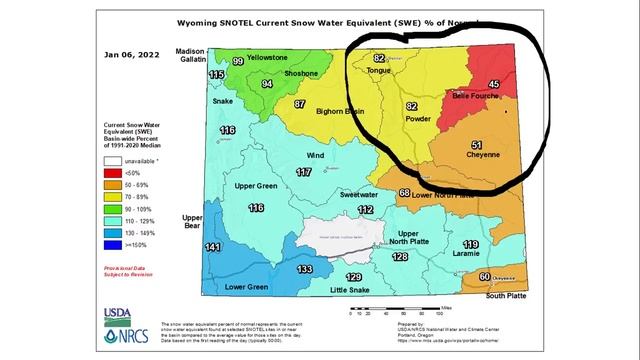 Don Day Wyoming Weather Forecast: January 7, 2022