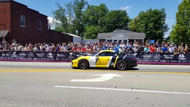 McLaren 755 LT Spyder and Porsche 911 at Bardstown KY Gumball 3000 2022