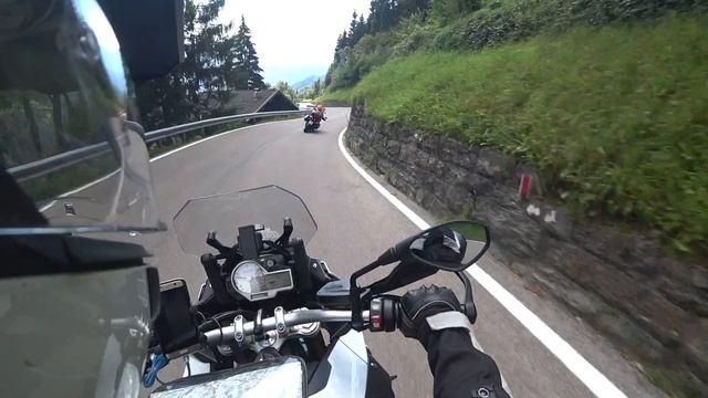 Passo Rolle 3 - Dolomites High Mountain Pass BMW S1000XR Northern Italy