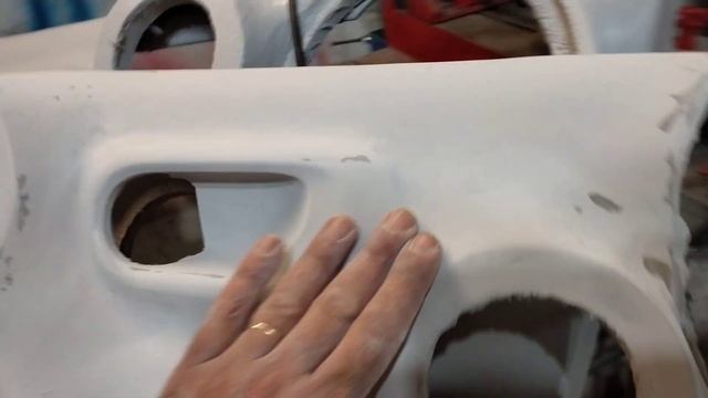 5° Verniciatura tasche in vetroresina per Opel Corsa c verniciatura con bomboletta / video in 4K