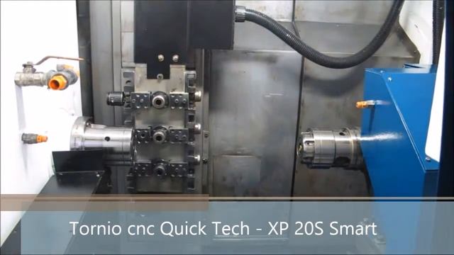 Tornio cnc Quick Tech XP 20S Smart - motorizzato - asse Y - contromandrino