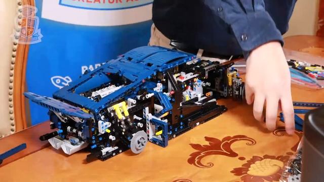 LEGO Technic Bugatti Chiron Speed Build