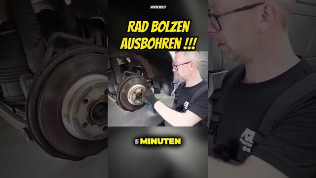 Schraube Ausbohren in 5 Min - Kein Fake