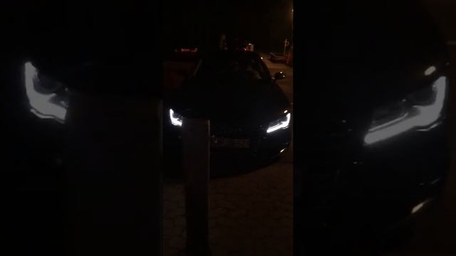 My Audi A7 night time