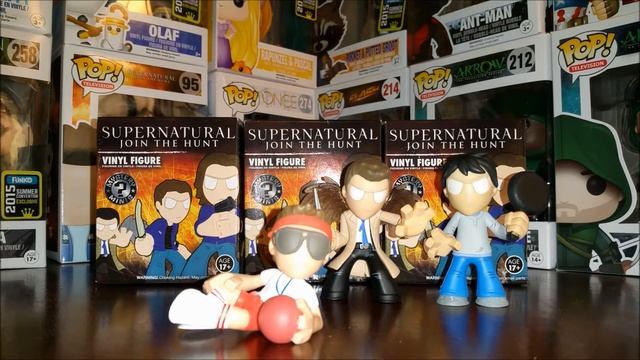 Supernatural Join The Hunt Funko Mystery Minis Full Case Unboxing! Hot Topic Exclusives! Part 2!