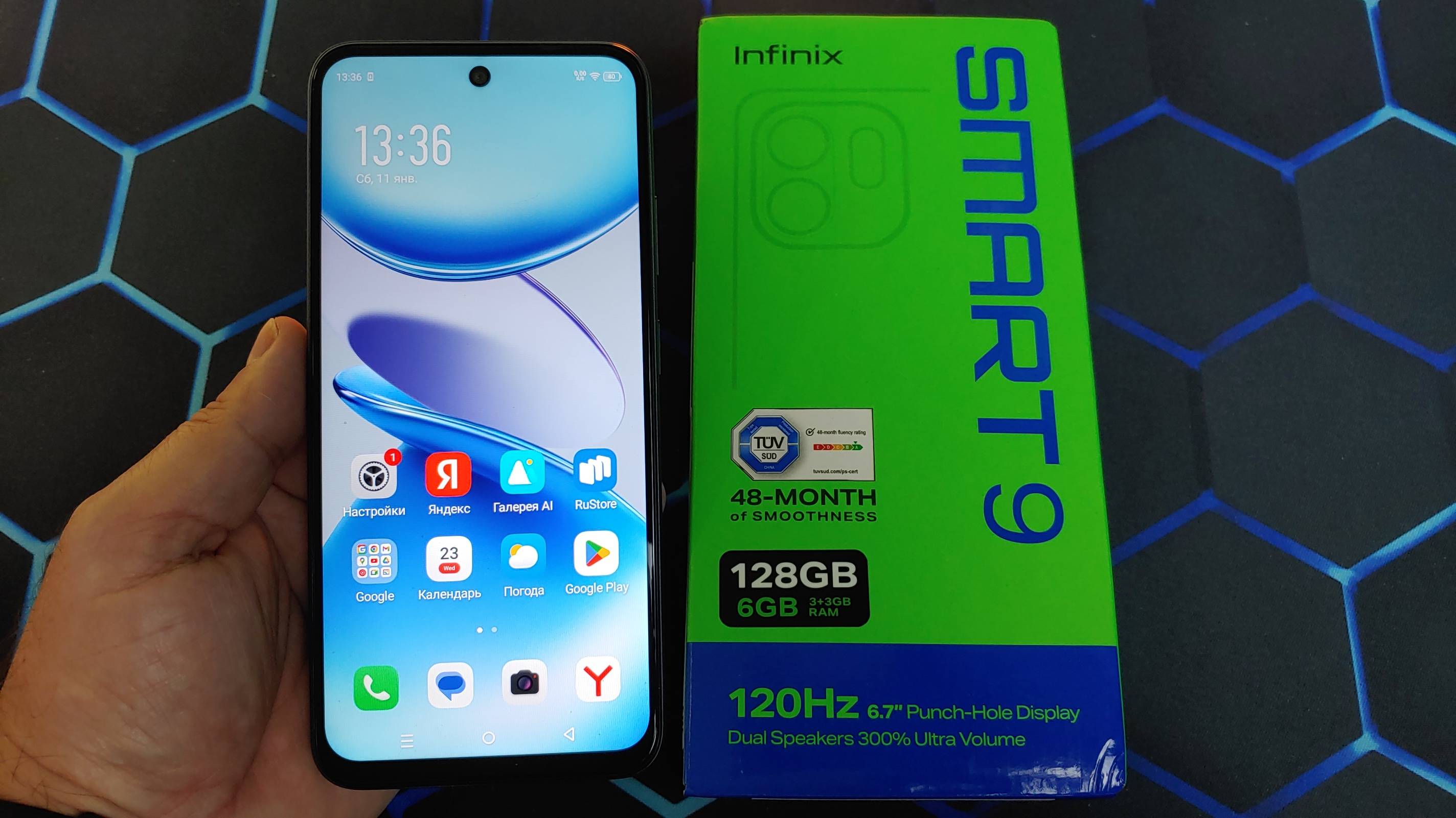 Infinix SMART 9 Распаковка и Первое Знакомство