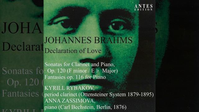 Sonatas for Clarinet and Piano Nr  1 in F Minor, Op  120 III  Allegretto grazioso