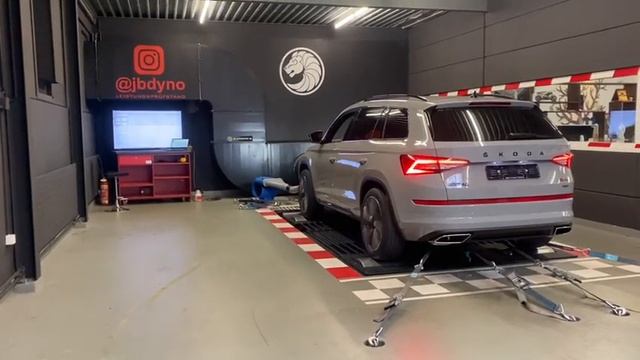 Leistungsprüfstand Skoda Kodiaq RS