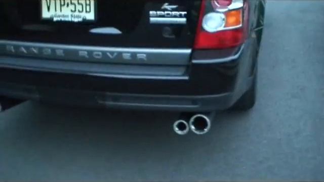 Range Rover Sport Supercharged Project Kahn Exhaust