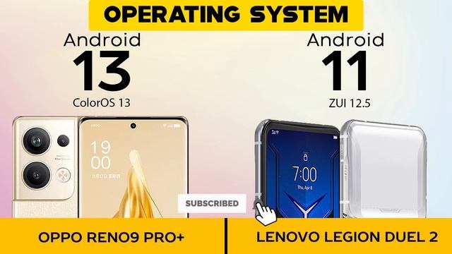 Oppo Reno 9 Pro Plus VS Lenovo Legion Duel 2 - Full Comparison ⚡Which one is Best