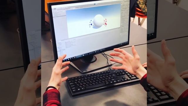 Тестирование  Leap motion.