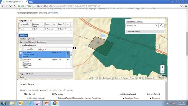 SMART SCALE: New Project Areas Smart Scale Demonstration (Aug. 22, 2016)