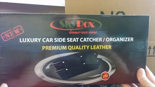 ♕ Leather Car Seat Catch Caddy Gap Filler Unboxing & Review!!! ♕