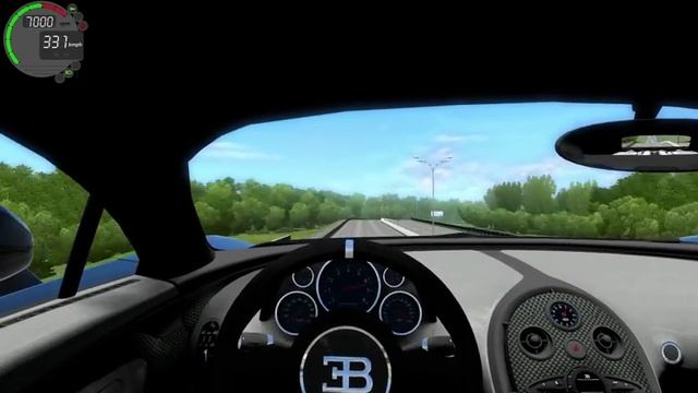 City Car Driving 1.4.1 Fly with Bugatti Veyron (Türkish Airlines) HD G27