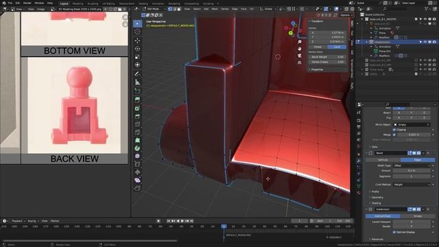 PROD4-00 Demo - Cleaning a Mushy Model - CG Cookie