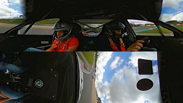 Skoda Octavia WRC - Oldtimer GrandPrix 2017 onboard 360°