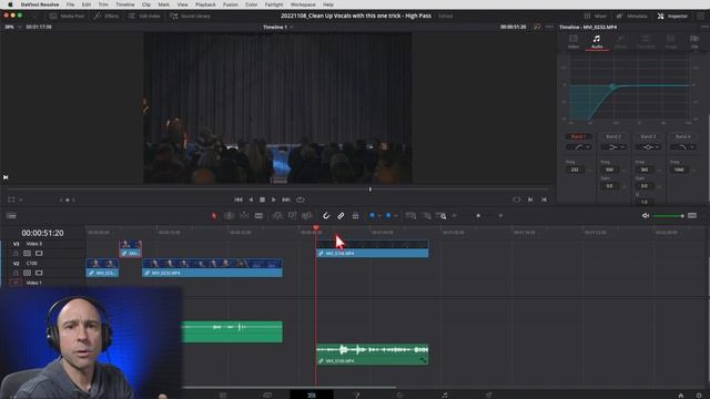 1 TIP will Clean Up Your MUDDY, MUFFLED Audio in DaVinci Resolve 18