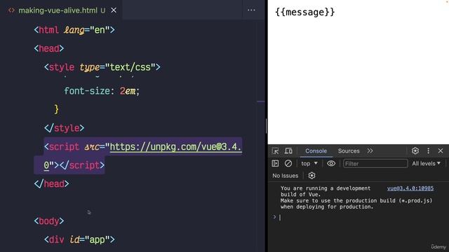 011 Making the Vue App Alive!