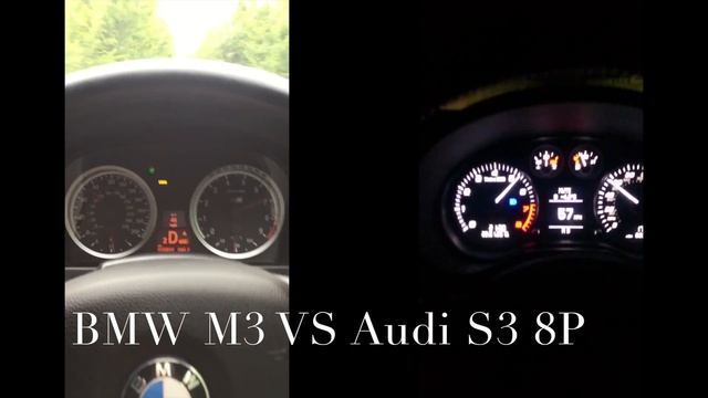 BMW m3 vs audi s3