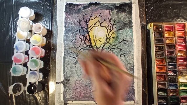 На горке Краски и соль