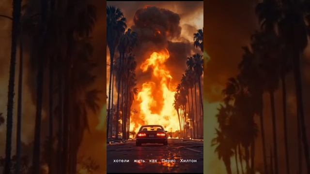 Los Angeles fire Лос Анджелес в огне