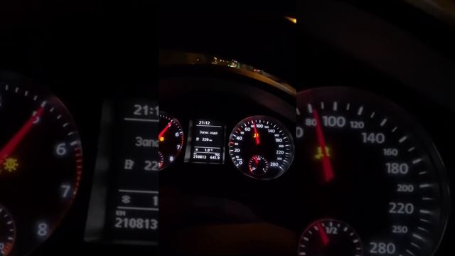 Разгон от 0 до 100 км/ч VW Passat CC 1.8 МТ 152 л с, с включённым ESP 🏎🔥🔥🔥🏁