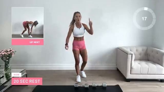 30 Min LOWER BODY ISOMETRIC WORKOUT WITH DUMBBELLS at Home