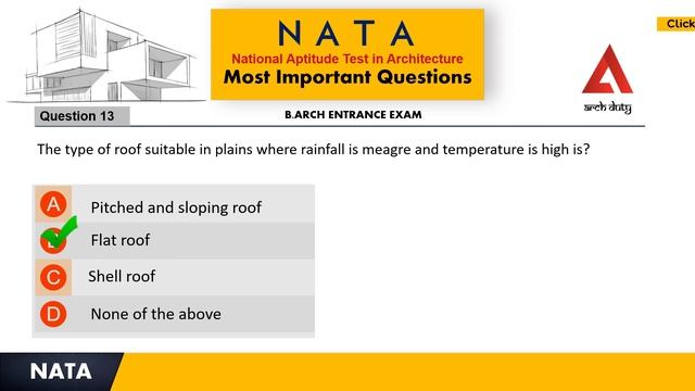 Nata | Most Important Questions | Nata | Entrance Exam | New Batch Starts | Day-02 [Nata] [B.Arch]