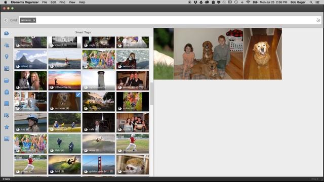 Find Photos Faster with Smart Tags in Photoshop Elements 15