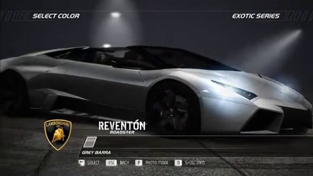 NFS HOT PURSUIT   LAMBORGHINI REVENTON ROADSTER